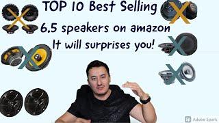 Top 10 Best selling 6.5 speaker on Amazon  Ull be amazed Jbl gto alpine kicker boss  jl audio focal