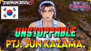 Unstoppable JUN KAZAMA: PTJ Tekken 8 Gameplay Breakdown!