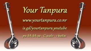 Your Tanpura - C Scale - 1 kattai