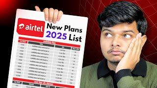 Airtel New Recharge Plans 2025: Calling, SMS & Data New List (Hindi)