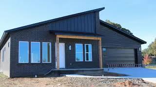 Black Brick Contemporary Home in Olde Salem Township