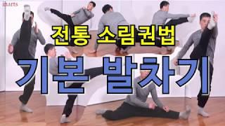 전통 소림권법 기본발차기