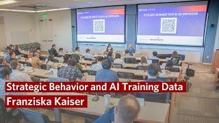 Strategic Behavior and AI Training Data – Business & Generative AI