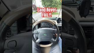 Land Rover FAIL! #landrover