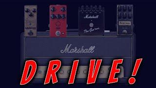 Marshall SV20 SHOCKS with 4 Unusual Drive Pedals!