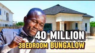 Inside 40M 3bedroom Bungalow at Queen Park Estate Mowe Ofada