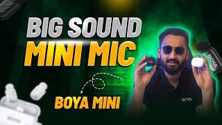 BOYA Mini Review: The Tiniest Wireless Mic for Creators!