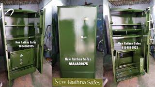 lakshmi Green Iron Safe Bero | Heavy Iron Safe Locker Almirah | Almirah Manufacturer in chennai