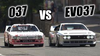 Kimera EVO37 VS Lancia 037 | Restomod, Stradale, Rally - Sound Comparison on the Roads!