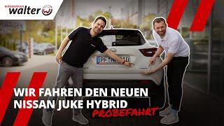 Fährt ein Hybrid elektrisch? | Nissan Juke Hybrid Probefahrt des sportlichen SUV | #Hybrid #Nissan