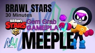 MEEPLE 2 / BRAWL STARS / GAMEPLAY GEM GRAB / All New Characters & Skins / @NikoileMiko/ NKOMKOT30