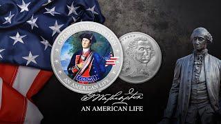 Colonel - George Washington  - An American Life - 1/2 oz Silver Coin 2021 - 7k Metals