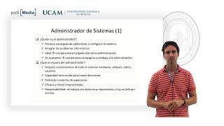 Administración de Sistemas - Administrador de Sistemas I - Fernando Terroso Saenz