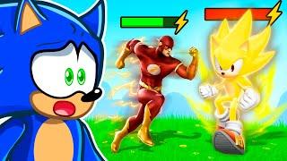 Reacting To FLASH vs SONIC POWER LEVEL COMPARISON