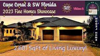 2023 Cape Coral & SW Florida New Construction Fine Home Tour 2