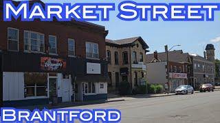 Market Street, Brantford, Ontario, Canada (8k Video) #brantford #brantfordontario