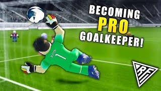 BECOMING PRO GOALKEEPER in Real Futbol 24! | Day 2