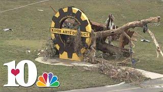 Businesses in the River Arts District in Asheville, NC see heavy damage