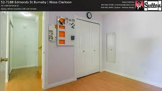 52-7188 Edmonds St Burnaby | Nissa Clarkson