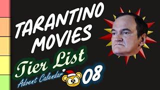 Tarantino Movies | Tier List Advent Calendar 08