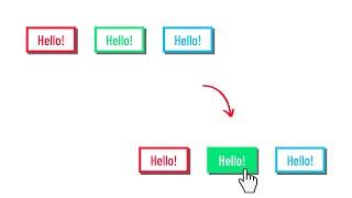 Cool CSS Button with Hover Animation [HowToCodeSchool.com]