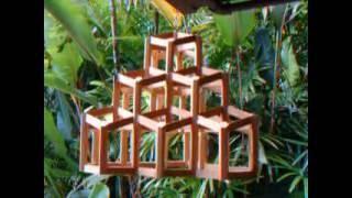 Rhombic dodecahedral architecture.