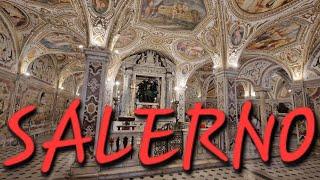 ️  Salerno,  Italy  2024  ️   [ 4K HDR ]   Cathedral  Walking Tour    #italy   #walkingtour