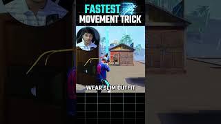 Fastest Movement Speed Trick  99.99% Players को नहीं पता ‍️ Free Fire #shorts || FireEyes Gaming