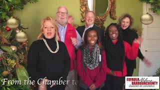 Chamber Commercial -- Happy Holidays from The Eufaula Barbour County Chamber of Commerce!