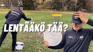 FRISBEEGOLFIA ÄMPÄRIN KANNELLA...