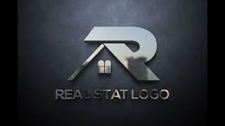 Illustrator Logo Design Tutorial : Real Estate And Construction Logo R Logo R real estate Logo