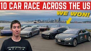 I RACED Across The USA With 10 CARS... And WON