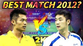 [2K50FPS] - MS - Lin Dan vs Wang Zheng Ming | 2012 China Badminton Super League Highlights