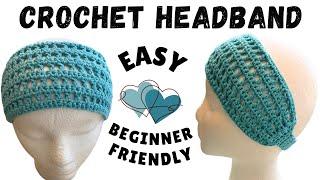 EASY Crochet Headband