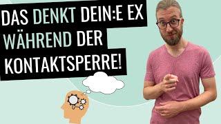 DAS denkt dein:e Ex während der Kontaktsperre über dich!