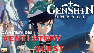 Carmen Dei | Venti Story Quest | All Cutscenes & Dialogue