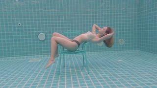 Underwater Performance on a Chair | Aqua Woman