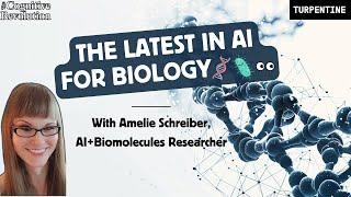 Scouting Frontiers in AI for Biology: Dynamics, Diffusion, and Design, with Amelie Schreiber