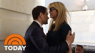 Senator Marco Rubio Dismisses Awkward Hug With Ivanka Trump | TODAY