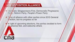 Four opposition parties set to form alliance for general election