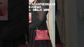 italianthesign.com Brand: Anema Model: Sibilla Mini #veganbags #italianbrand #madeinitaly #newtrend