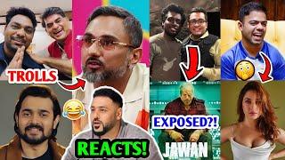 Bhuvan Bam & Zakir Khan TROLLS Honey Singh & Badshah! | SRK Jawan EXPOSED?, Thugesh, Triggered |