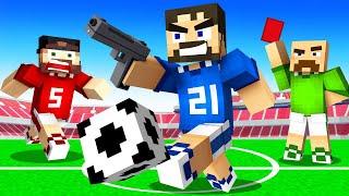 FPS Soccer in Minecraft