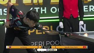 FULL HIGHLIGHTS | ALBERT JAMES MANAS VS NGUYEN CONG THANH | PERI 9 BALL OPEN 2024