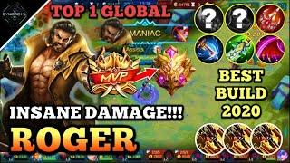 BEST META FIGHTERS | ROGERS BEST BUILD 2020 | TOP 1 GLOBAL ROGER BEST BUILD AND EMBLEM