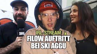 Ski Aggu, Filow & Fan-Action: Pascal Kerouche und Emily Furz unterwegs bei Aggus Releaseshow