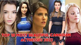 Top 10 Most Beautiful Canadian Actresses 2022 With Their Movies|Canadian Actress|Canadian Drama