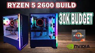 30K Budget Ryzen 5 2600 Build for Gaming and Rendering!!!