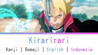 (TV Size) Kirarirari ~ KANA-BOON [English & Indonesia Lyrics] Boruto Opening 11