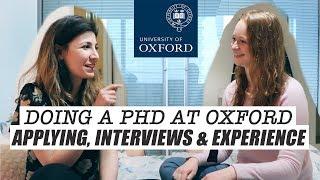 How to Apply for a PhD | Oxford University, Interviews & Experience | Atousa Interviews